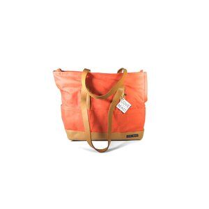 LoveThyBeast Leather Canvas Pet Tote Medium